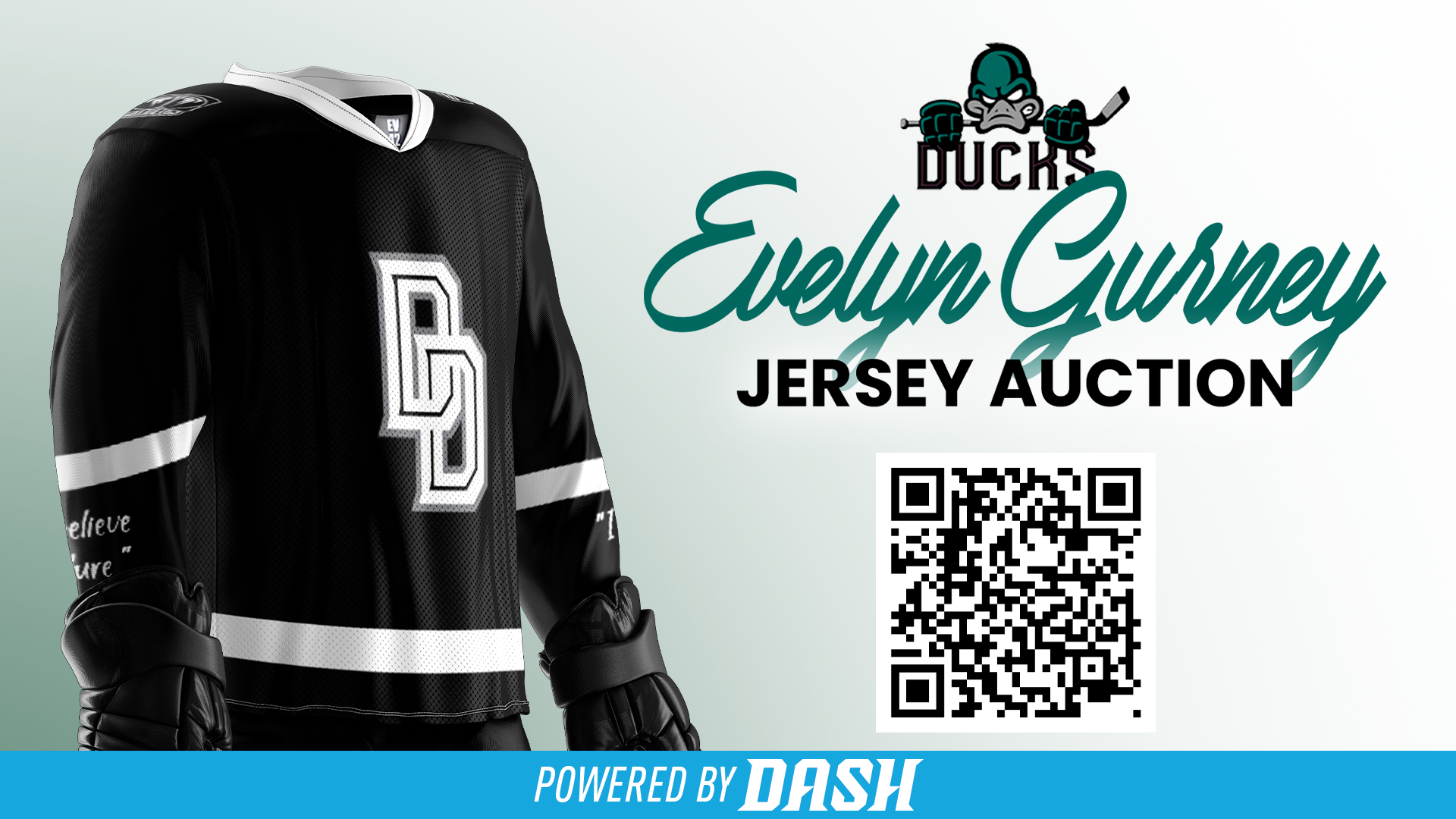 Ducks Jersey Auction