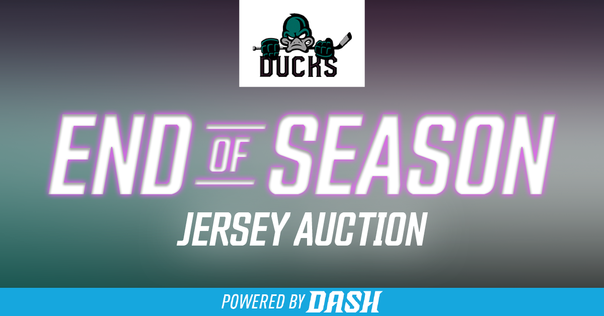 Ducks Jersey Auction